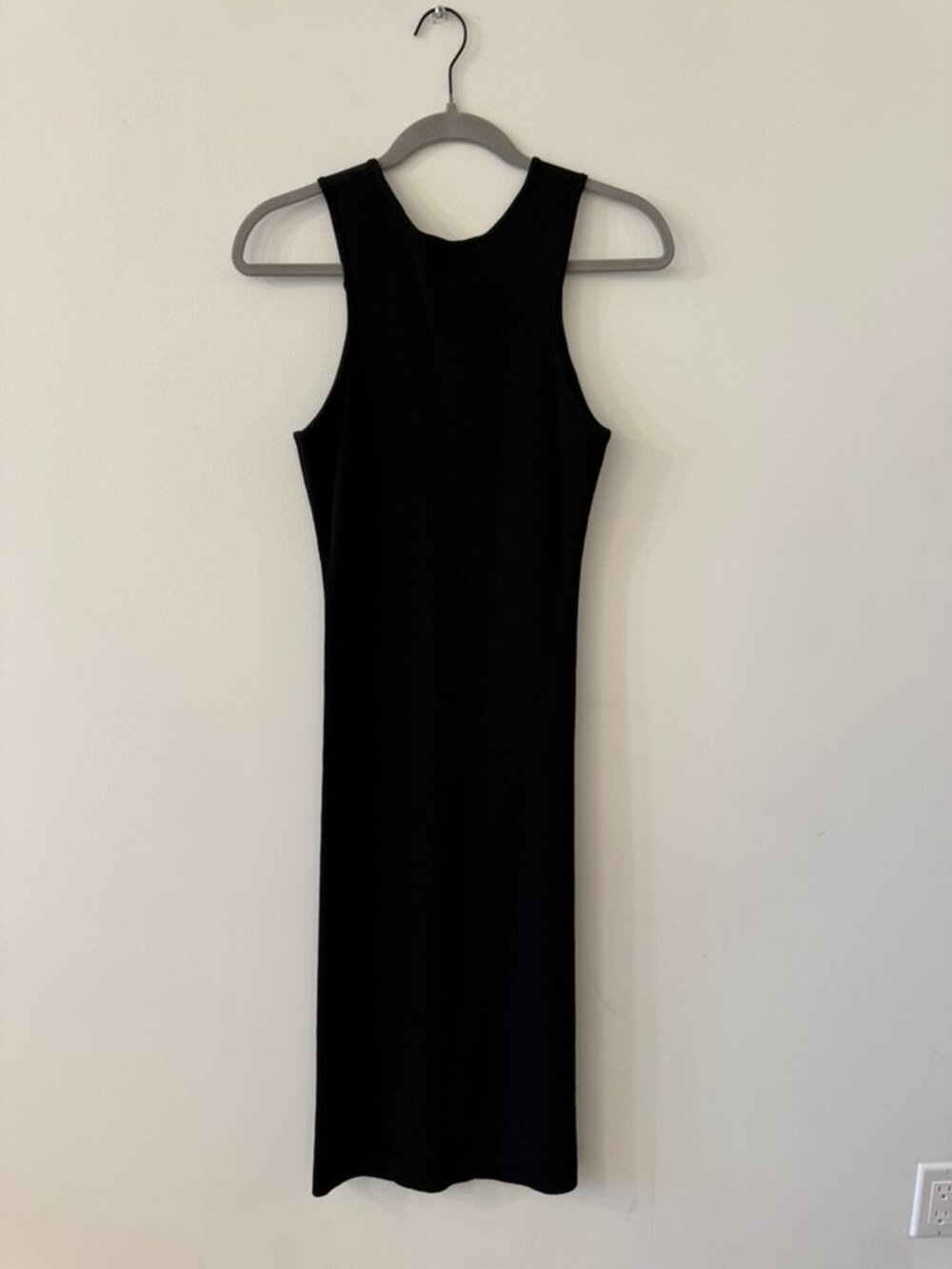 Zara Black Sleevless Dress Body Con (Medium) Dress